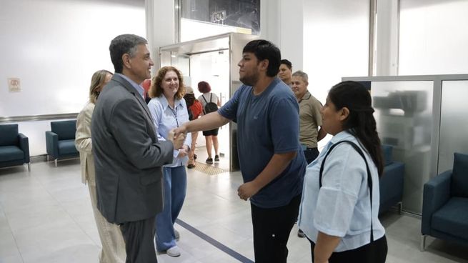 El jefe de Gobierno, Jorge Macri, visitó el Centro de Desarrollo Laboral para Personas con Discapacidad.