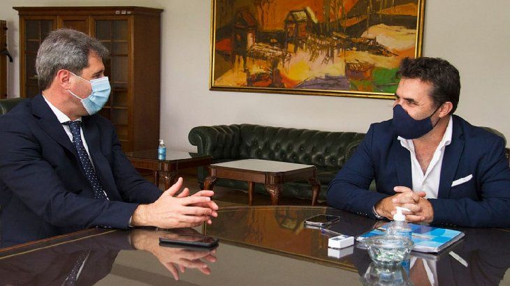 Sergio Uñac y Darío Martínez.