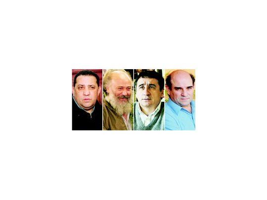 Luis DElía, Emilio Pérsico, Edgardo Depetri, Humberto Tumini