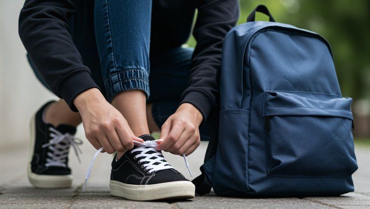 Distintos tipos de calzado para que los chicos vuelvan a clases.