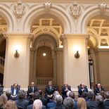 La Justicia homneajó la sentencia del Juicio a las Juntas. La Justicia homneajó la sentencia del Juicio a las Juntas.