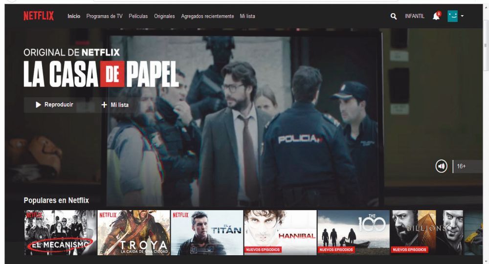 Impuesto local. El abono mensual de plataformas como Netflix pasará a costar desde mayo un 23% más en la provincia.