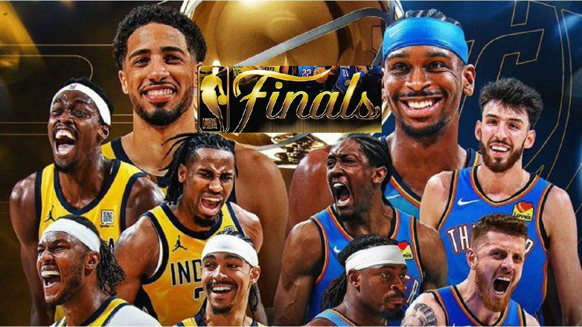 The NBA finals between Oklahoma City Thunder and Indiana Pacers begin: when all matches are played