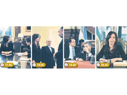 Los mensajes cifrados de las primeras 24 horas de Cristina