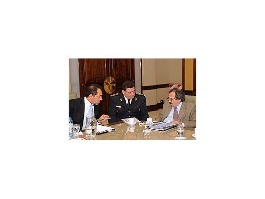 Scioli se reunió con el diputado electo en Casa de Gobierno provincial.