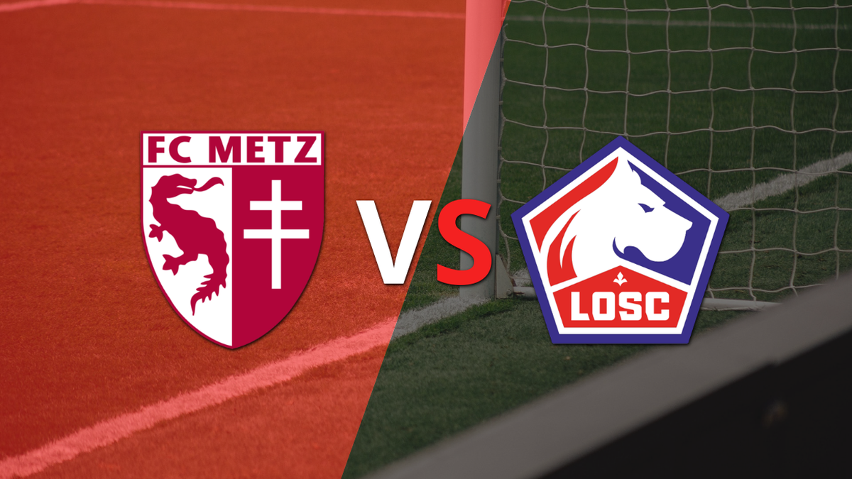 Lille comes back from the match with Metz and seals the 2-1 victory