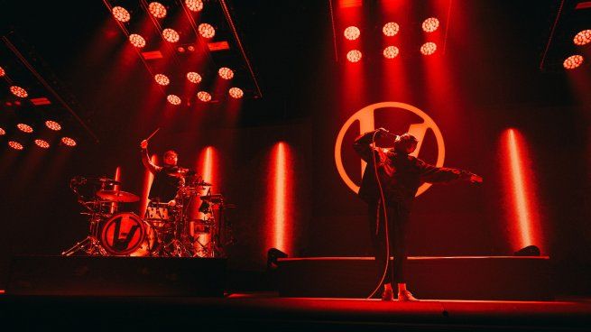 La banda tendrá su segunda presentación esta noche en el Movistar Arena.