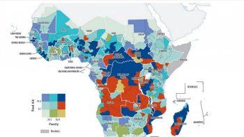 Los pa&iacute;ses africanos est&aacute;n expuestos a la pobreza y a las inundaciones.