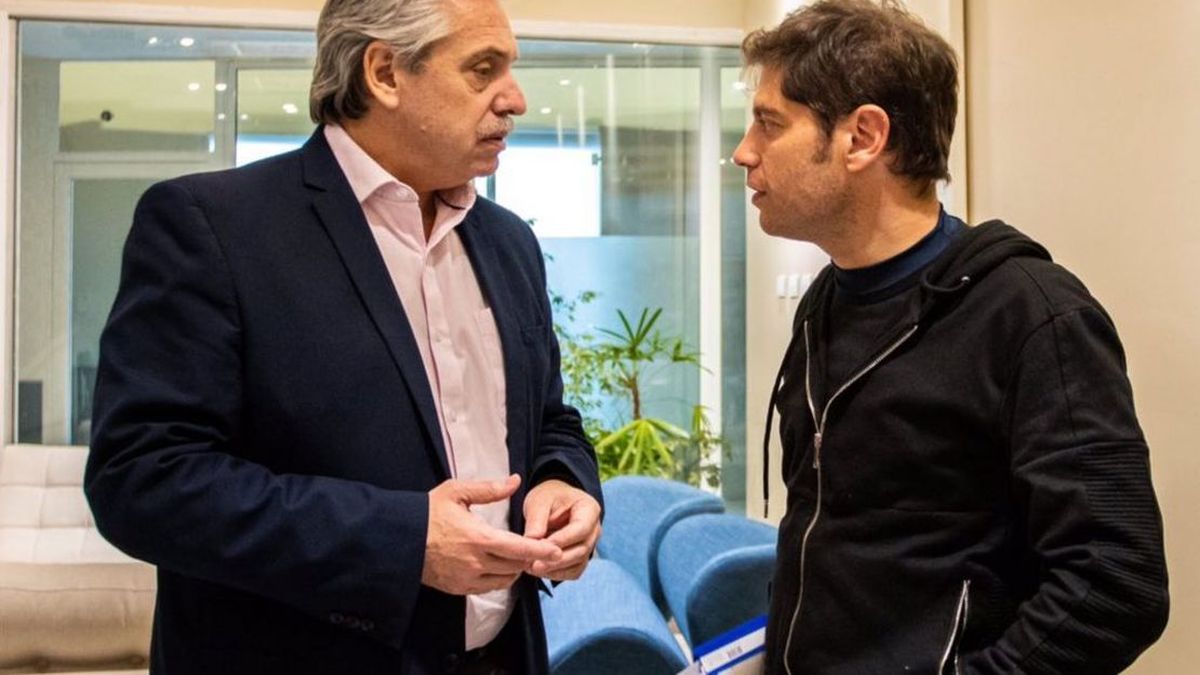 Alberto Fernández y Kicillof juntos por primera vez en acto de campaña