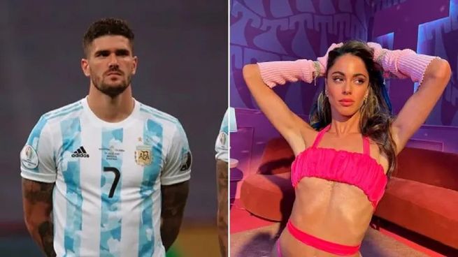 De Paul, encuentro romántico con Tini. 