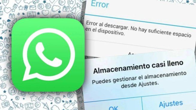 Con esta funcióbn es posible revisar en detalle cuánto espacio ocupa cada chat. 