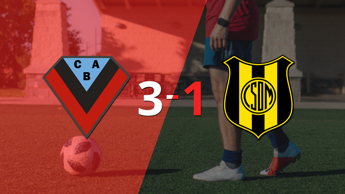 Brown (Adrogué) passed Dep. Madryn and sealed his 3-1 victory