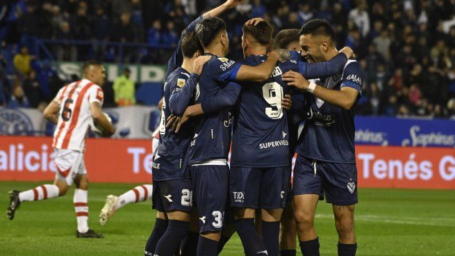 Un gol para festejar. Vélez ganó y es puntero.