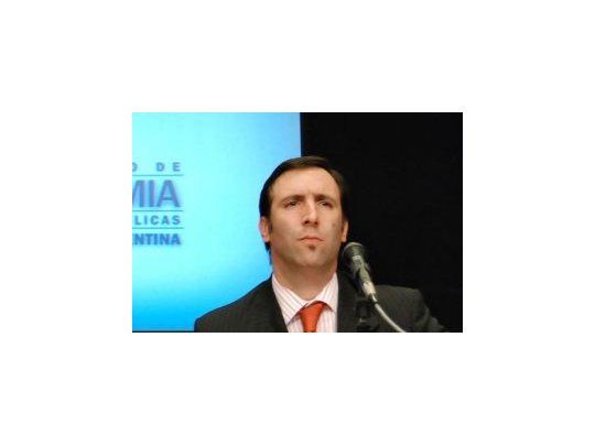 El ministro de Economía, Hernán Lorenzino.