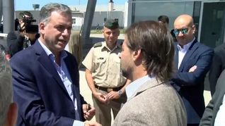 El presidente Luis Lacalle Pou y el intendente Yamandú Orsi tuvieron un cruce por el escándalo del narco uruguayo Marset.