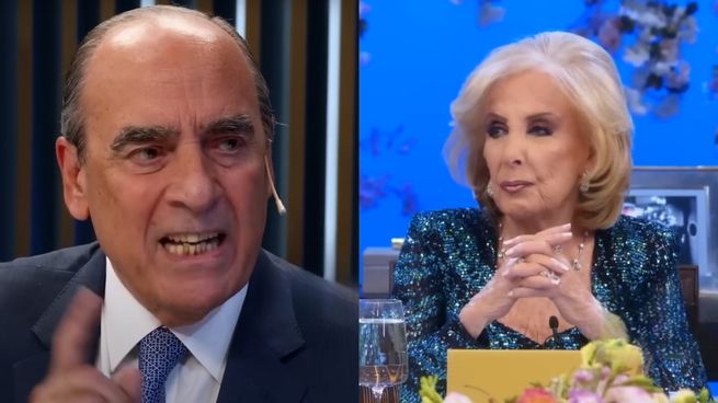 Mirtha Legrand cruzó a Guillermo Francos.