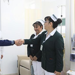 Zoé Robledo en hospital de San Pedro Xalpa. Zoé Robledo en hospital de San Pedro Xalpa.