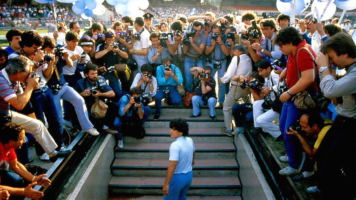 Maradona was chosen the most popular athlete in history