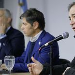 El ministro de Seguridad bonaerense, Javier Alonso, junto a Axel Kicillof. El ministro de Seguridad bonaerense, Javier Alonso, junto a Axel Kicillof.