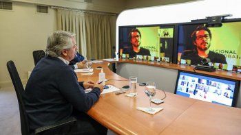 Alberto Fernández mantuvo una entrevista con distintos medios provinciales.