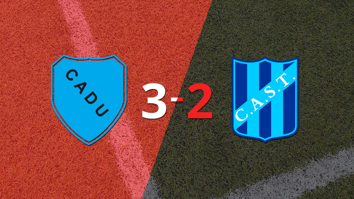 Martín Giménez scores a double in the 3-2 victory of Def.  United over San Telmo