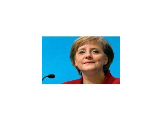 Angela Merkel.