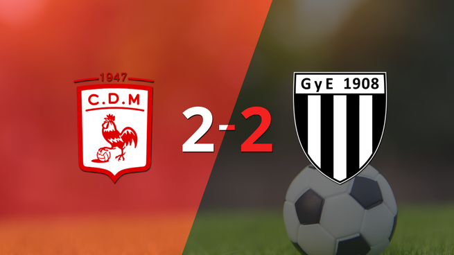 Dep. Morón y Gimnasia (Mendoza) igualaron 2 a 2