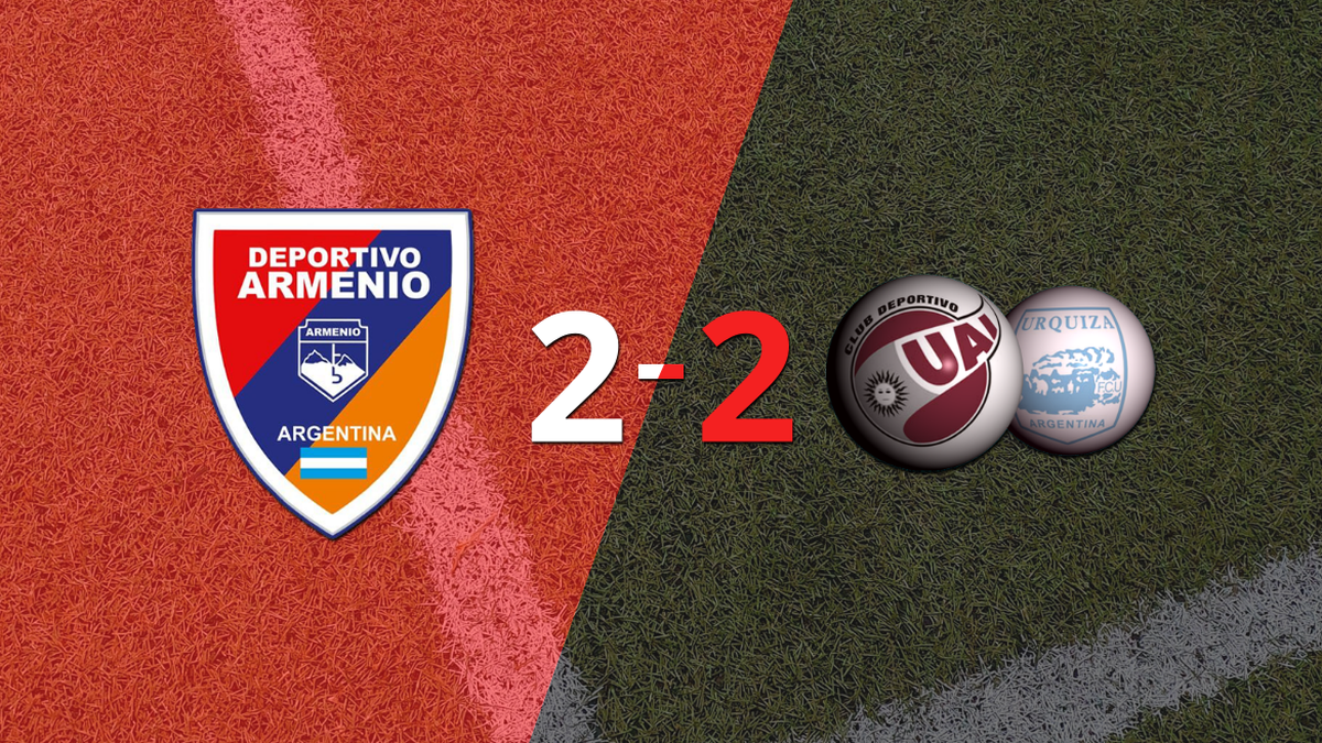 Dep. Armenian drew 2-2 at home with UAI Urquiza