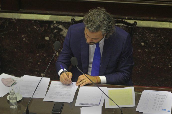 Santiago Cafiero Informe de Gestion Diputados 08-07-2021