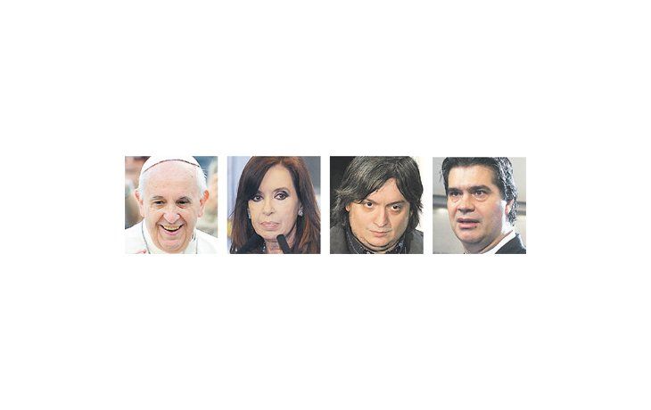 ámbito.com | Francisco, Cristina de Kirchner, Máximo Kirchner y Jorge Capitanich