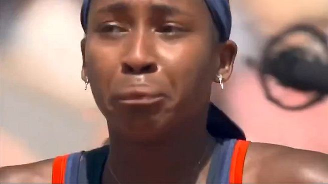 Dolor. Gauff, una favorita eliminada en París 2024.