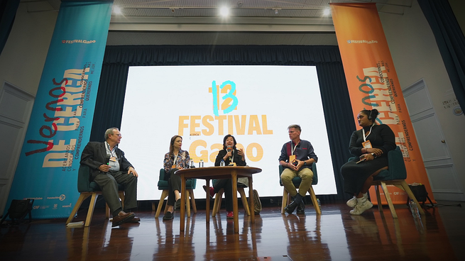 Festival Gabo 2025. Expertas y expertos de América Latina, el Caribe y la Unión Europea analizaron cómo los ecosistemas sociopolíticos y tecnológicos transforman el periodismo.