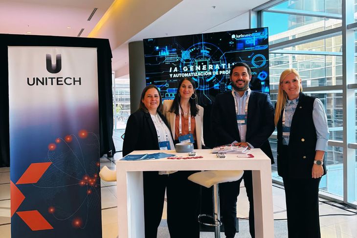 La compañía que lidera Carmona exhibió sus desarrollos de inteligencia artificial aplicada a la Justicia durante ExpoJud, donde mostró soluciones para automatizar expedientes, mejorar la interoperabilidad y agilizar la gestión de organismos públicos La compañía que lidera Carmona exhibió sus desarrollos de inteligencia artificial aplicada a la Justicia durante ExpoJud, donde mostró soluciones para automatizar expedientes, mejorar la interoperabilidad y agilizar la gestión de organismos públicos