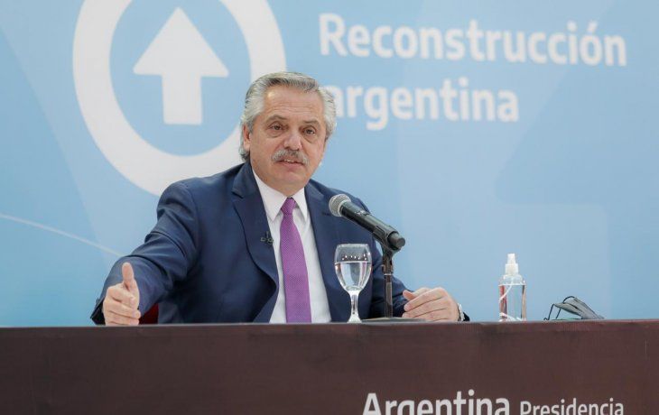 El presidente Alberto Fernández apuntó contra la gestión anterior de Mauricio Macri.&nbsp;