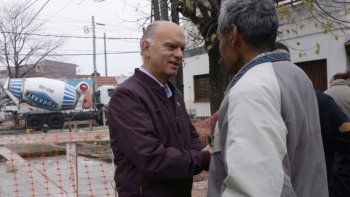 El intendente de Lanús, Nestor Grindett.