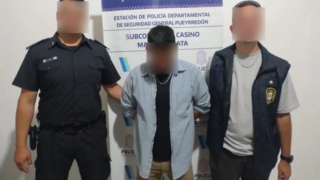 El delincuente fue detenido por la Policía de Mar del Plata