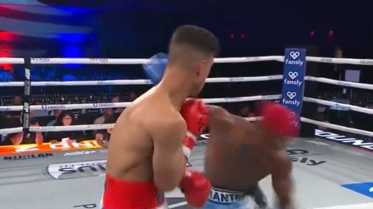 The knockout of the year: a Brazilian boxer surprised the public in Orlando with an explosive blow