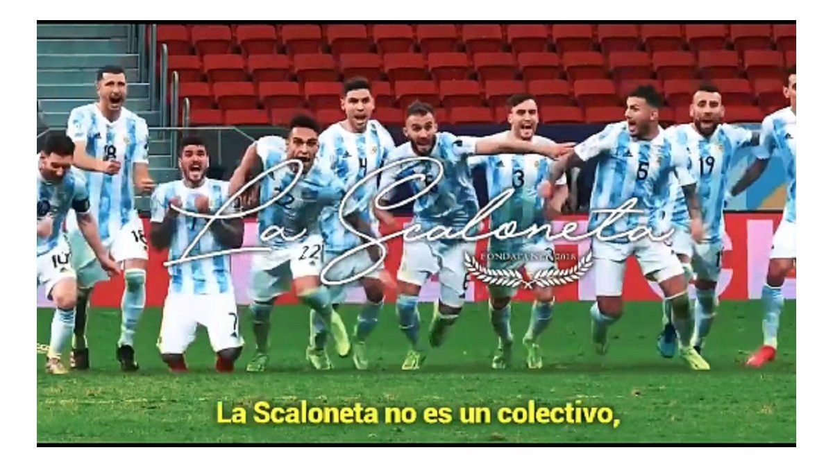 La Scaloneta como síntoma de argentinidad