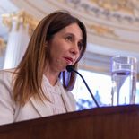 La jefa del bloque libertario, Pilar Ramírez, impulsará modificaciones al Código Electoral. La jefa del bloque libertario, Pilar Ramírez, impulsará modificaciones al Código Electoral.