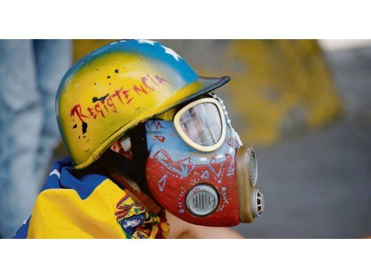 “RESISTENCIA”. Es el nombre del grupo que llevó adelante las protestas más duras contra el Gobierno de Nicolás Maduro. Muchos de sus miembros fallecieron durante los choques contra las fuerzas de seguridad.