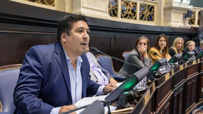 El presidente del bloque PRO en la Cámara de Diputados bonaerense, Matías Ranzini.