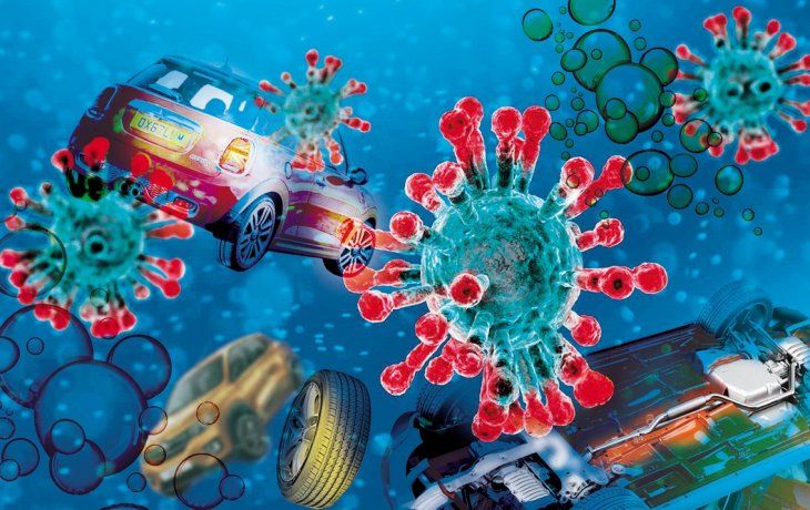 Colapso mundial de automotrices por coronavirus
