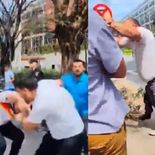 Taxistas y choferes de aplicaciones se enfrentaron a golpes frente a Aeroparque por la disputa de pasajeros. Taxistas y choferes de aplicaciones se enfrentaron a golpes frente a Aeroparque por la disputa de pasajeros.