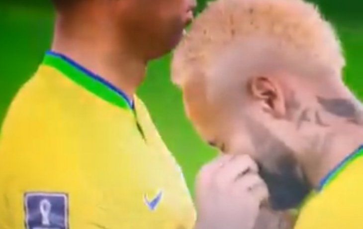 neymar ingirio una sustancia en medio del partido: ¿de que se trata?