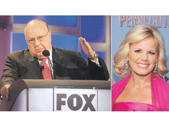 ENFRENTADOS. Roger Ailes era el jefe de Gretchen Carlson cuando la sacó de un programa de televisión y le bajó el sueldo por negarse a tener relaciones sexuales con él.