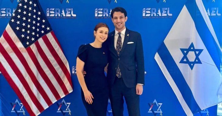 Yaron Lischinsky y Sarah Lynn Milgrim, v&iacute;ctimas del ataque en Washington.&nbsp;