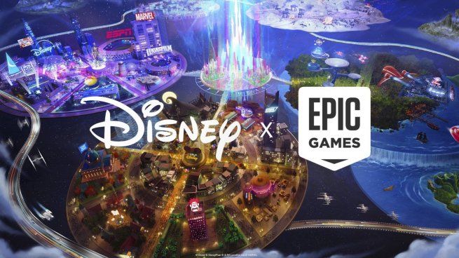 Disney invierte u$s1,5 mil millones en Fortnite y Epic Games.