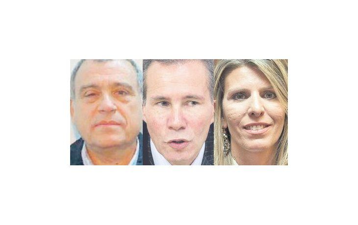 Antonio Stiuso, Alberto Nisman y Sandra Arroyo Salgado