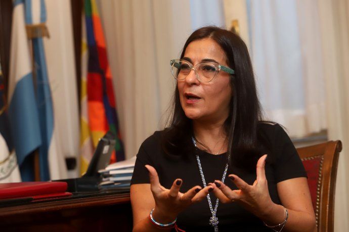 La senadora nacional Carolina Moisés se opone la intervención del PJ de Jujuy. La senadora nacional Carolina Moisés se opone la intervención del PJ de Jujuy.