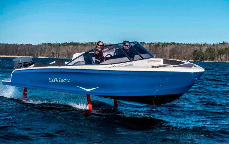 El barco volador silencioso usa poca energía y crea una ola de 5 cm de altura